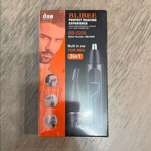 Black Multi-in-One Grooming Kit for Men